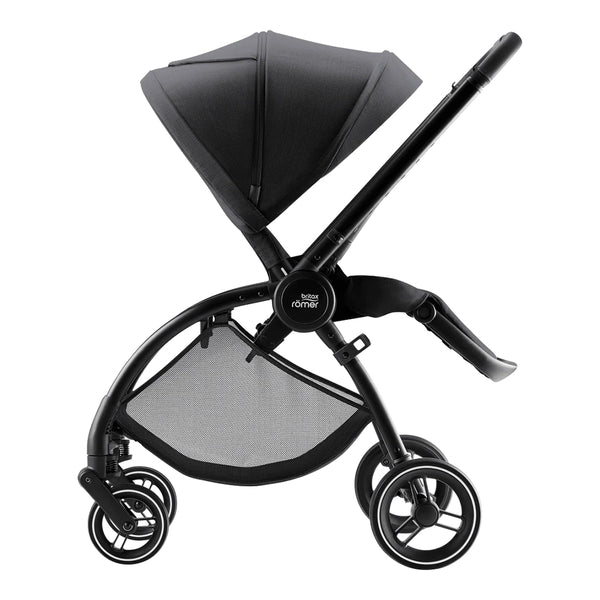 Britax Rio Baby Stroller with UPF 50+ Canopy - Carbon Black - Dezine Kids