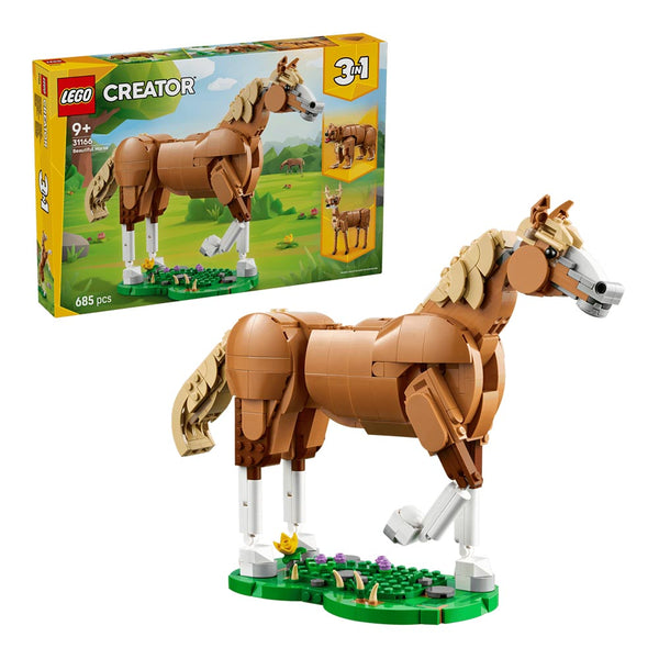 Lego Creator 3 in 1 Beautiful Horse Toy Animal