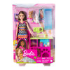 Barbie Doll and Pet Playhouse with 2 Pets Playset for Kids
