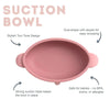 Bibado Silicone Suction Bowl - Blush
