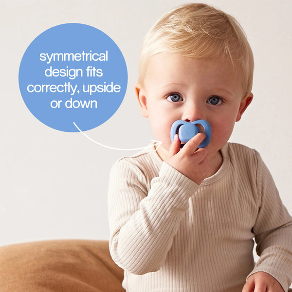 B Box Silicone Pacifiers Pack Of 2 (6-18M) - Sage & Vanilla