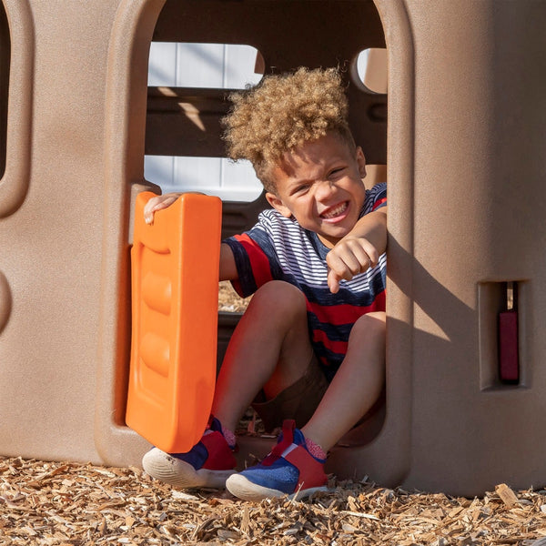 Step2 Naturally Playful Playhouse Climber & Swing Extension