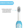 Chicco Toothbrush Blue 6M to 3Y - Blue