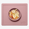 EzPz Mini Bowl 100% Food Grade Silicone Suction Bowl, Non Slip, BPA Free - Blush