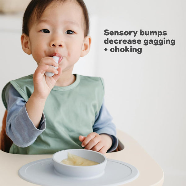 EzPz Tiny Spoon for Babies/Infants - Sage - Dezine Kids
