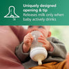 Philips Avent Natural Glass Baby Bottles with Natural Response Nipples (Medium Flow, Flow 3) - ml