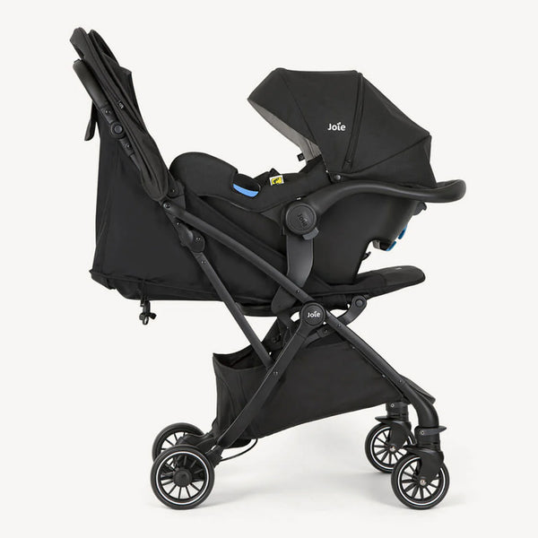 Joie Tourist 3 in 1 Compact Stroller, Suitable from Birth to 15 kg, Approx 3 Years - Shale - Dezine Kids