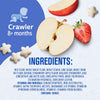 Gerber Puffs for Crawlers, 8+ months - Strawberry Apple