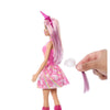 Barbie Unicorn Doll With Pink Hair, Ombre Outfit And Unicorn Accessories