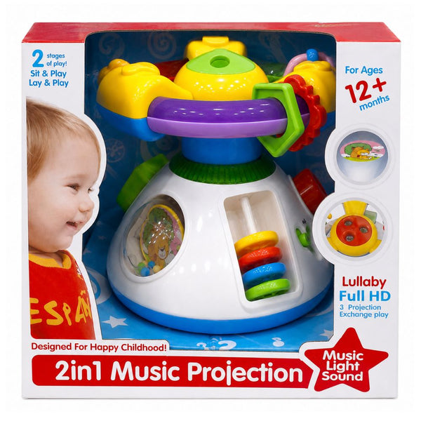 Five Star Simply Joy Interactive Toy with Projector Music & Lights - Dezine Kids