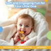 Nuluv Jittery Baby Toy, Vibrating Plush with Soft Fabric - Lion