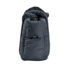 Beaba Paris Puffer Baby Diaper Bag with Large Capacity, Multi Pocket Organizer with Changing Pad, Insulated Bottle Pouch & Stroller Clips - Mineral Grey
