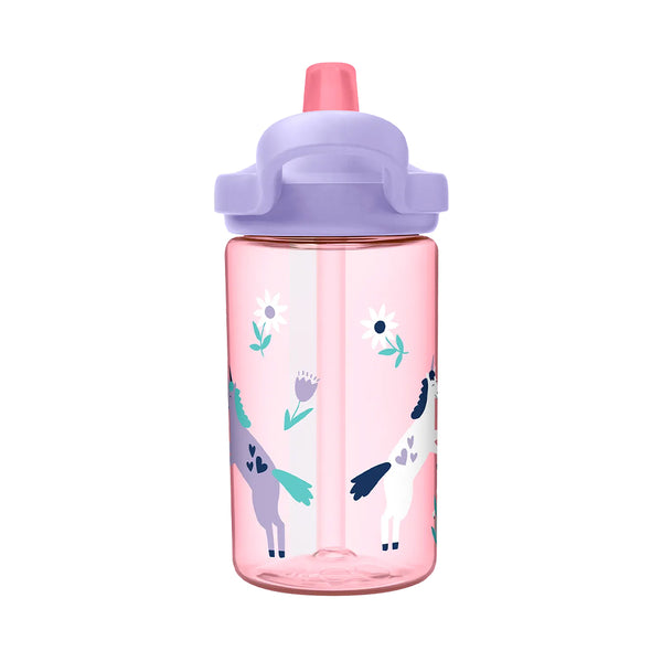 Camelbak Eddy+ Kids 0.4L Water Bottle - Unicorn Floral - Dezine Kids