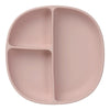 B.Box Silicone Plate Pink Lid With Suction Base - Blush Pink