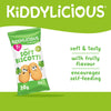 Kiddylicious Apple Soft Biscotti Snack for Babies 7M+, Encourages Self-Feeding, 6 Twin Packs - 120g - Dezine Kids