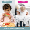 Bibado Long Sleeve Coverall Weaning Bib - Peppa Pig Pink