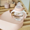 Beaba Silicone Bib - Pink - Dezine Kids