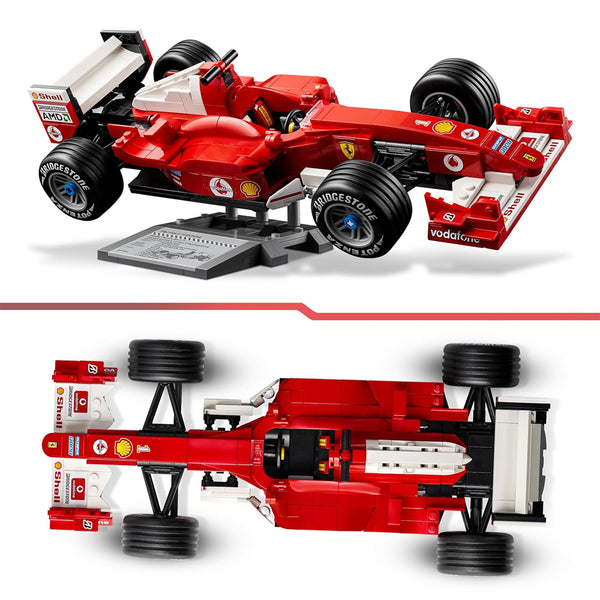 Lego Ferrari F2004 & Michael Schumacher, Model Car Kit - Dezine Kids