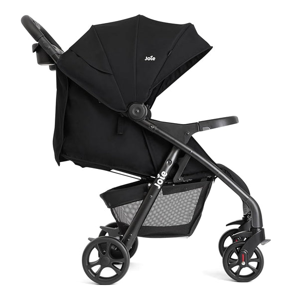 Joie Muze Full Featured Baby Stroller, Suitable for Birth to 22kg or 4 Years - Raven - Dezine Kids