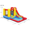 Happy Hop Jump & Splash Adventure Zone With Cannon for Kids Ages 3 Years and Up
