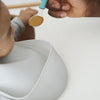 Beaba Silicone Bib - Light Mist - Dezine Kids