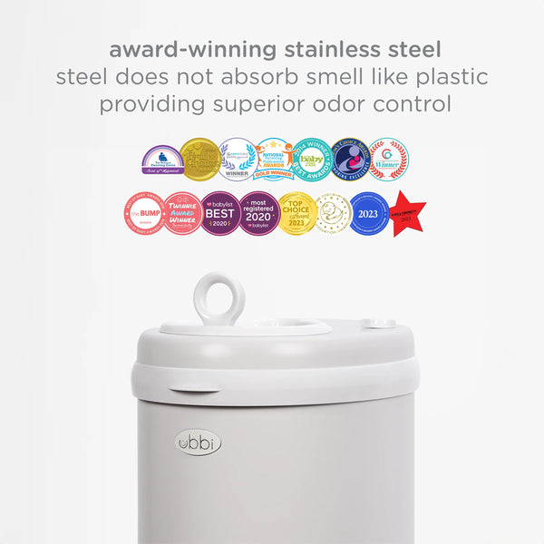 Ubbi Diaper Pail - Grey