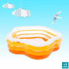 Intex Swim Center Summer Colored Family Inflatable Swimming Pool - Multicolor - Dezine Kids