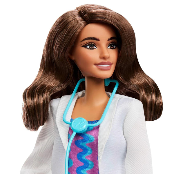 Barbie Careers Doctor Doll & Accessory, Fashion Doll Wearing Removable Look With Stethoscope