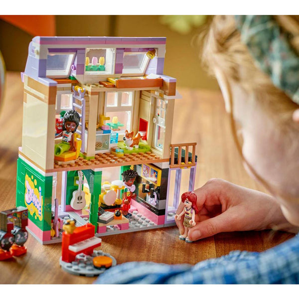 Lego Friends Music Store & Apartment Building Set Pretend