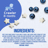 Gerber Puffs for Crawlers, 8+ months - Blueberry