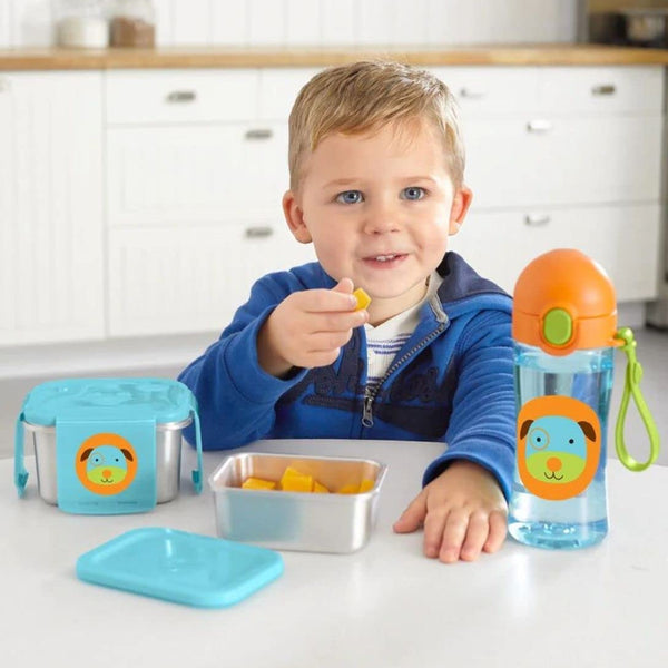 Skip Hop Zoo Stainless Steel Lunch Kit - Dog