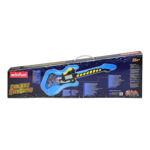 Winfun Cool Kids Rock GuitarInteractive Musical Toy with Whammy Bar