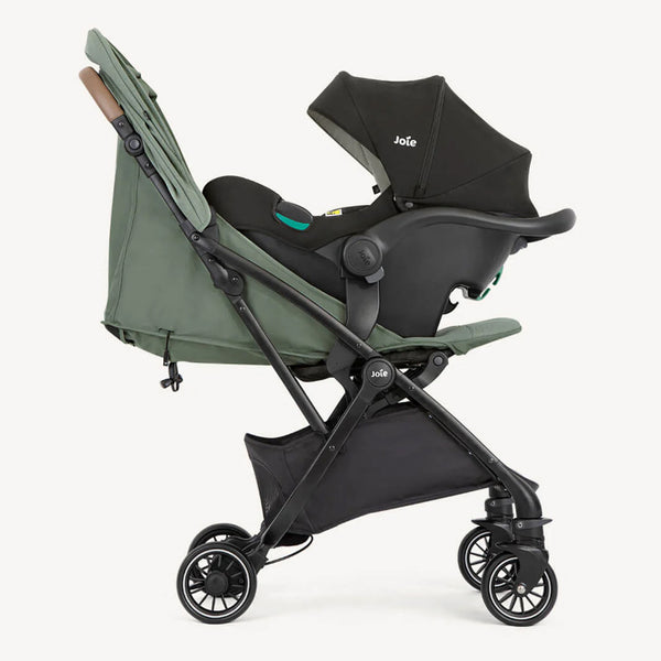 Joie Tourist 3 in 1 Compact Stroller, Suitable from Birth to 15 kg, Approx 3 Years - Laural - Dezine Kids