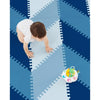 Skip Hop Playspot Geo Playgym & Playmats For Ages 0-2 Years - Blue Ombre