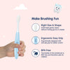 Hopop Extra Soft Baby Toothbrush for Gentle Milk Teeth & Gum Care (6-36 Months) - Dezine Kids