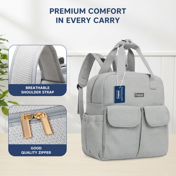 Hopop Baby Diaper Backpack with Changing Mat