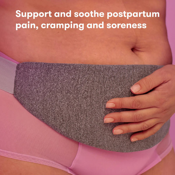 Frida Mom C-Section Hot & Cold Therapy Belly Binder, Post-Op Incision Protector, Abdominal Binder