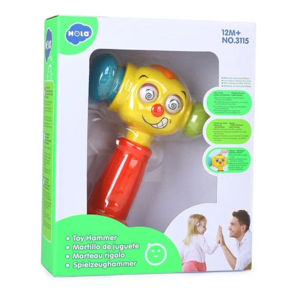 Hola Musical Hammer Toy for Baby - Dezine Kids