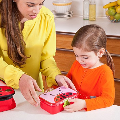 Lunch Box Zoo 4 Piece Lunch Kit - Ladybug - Dezine Kids