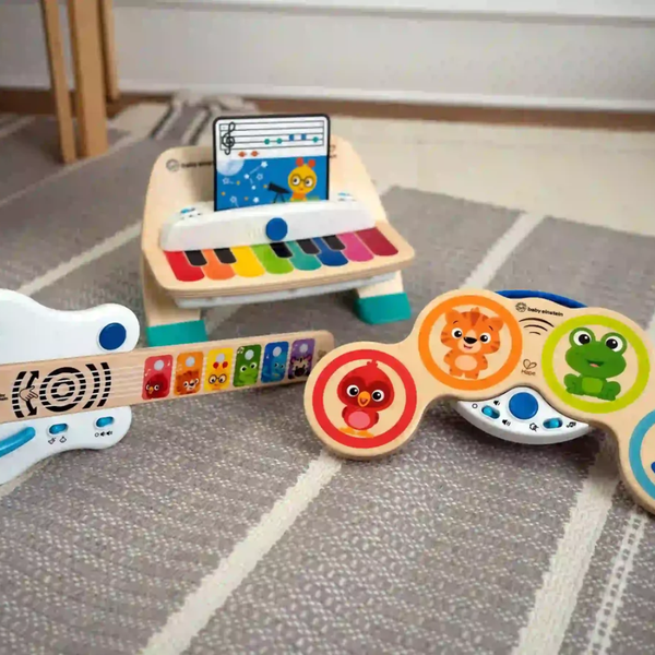 Baby Einstein Hape Strum Along Songs Magic Touch Guitar Toy - Dezine Kids