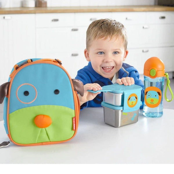 Skip Hop Zoo Stainless Steel Lunch Kit - Dog