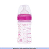 Chicco Well Being 0M+ Slow Flow Baby Bottle 150ml - Pink
