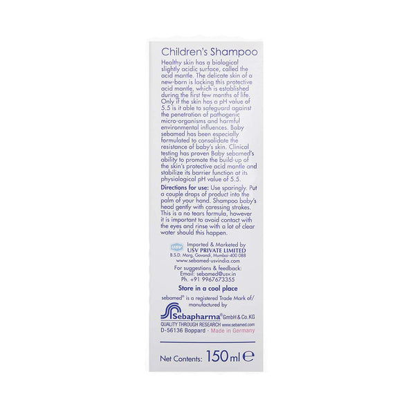 Sebamed Children Shampoo pH 5.5 Tear Free Formula - 150ml