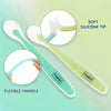 Hopop Soft Tip Silicone Feeding Spoons for Babies – 2 Pack - Dezine Kids