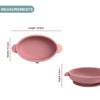 Bibado Silicone Suction Bowl - Blush