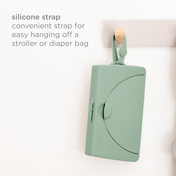 Ubbi On The Go Baby Wipes Dispenser - Sage