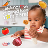 Ellas Kitchen Organic Melty Puffs Baby Snack, 6+ months - Strawberry and Banana - Dezine Kids