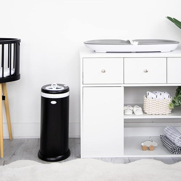 Ubbi Diaper Pail - Matte Black