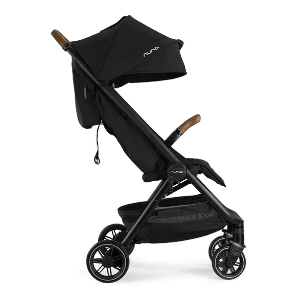 Nuna TRVL Lx Lightweight Luxury Travel Stroller - Caviar