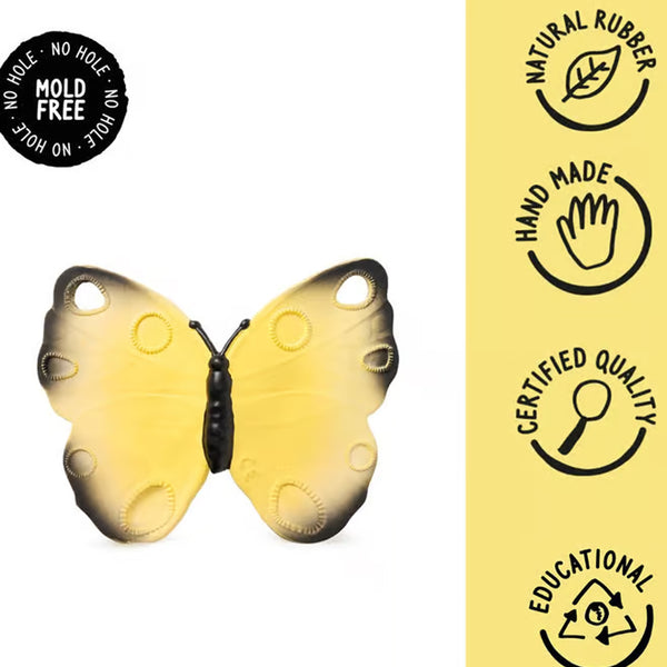Oli & Carol Katia The Butterfly Natural Rubber Teether
